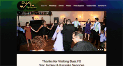 Desktop Screenshot of dualfxdjs.com